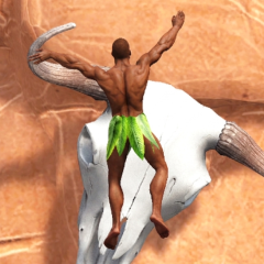 Ragdoll Rock Climber